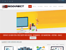 Tablet Screenshot of godirect.co.za